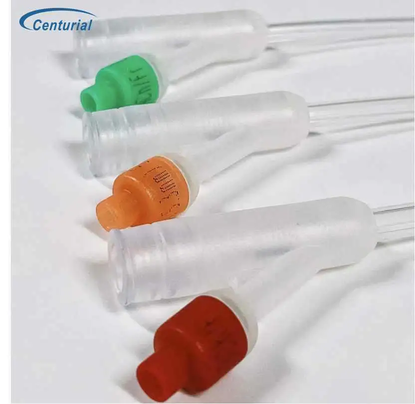 Medical Equipment Foley Catheter 2 3 Ways Silicone Foley Catheter