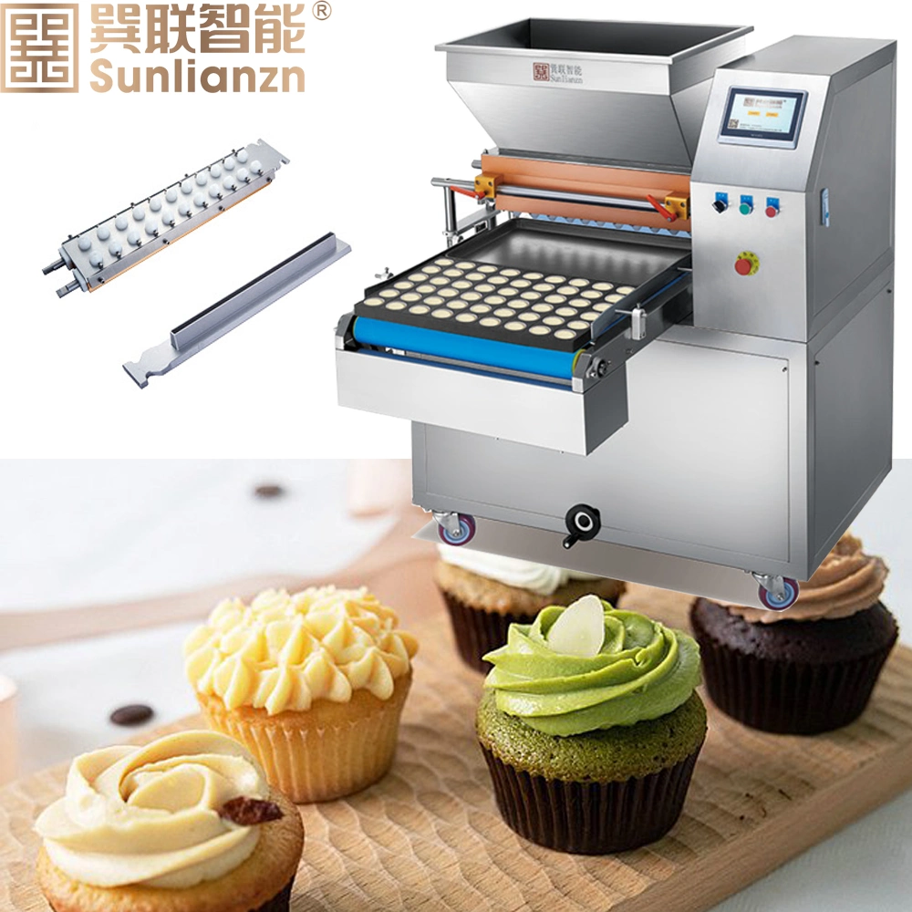 Factory Selling Automatic Multi Function Cake Batter Puff Making Cake Filling Machine