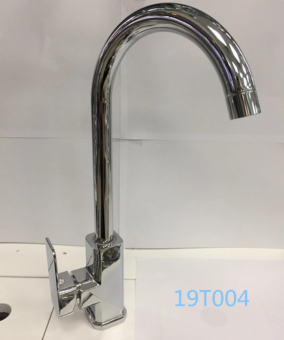 New Design Polished Zinc Body Water Faucet Kitchen Mixer Stand Tap Faucet