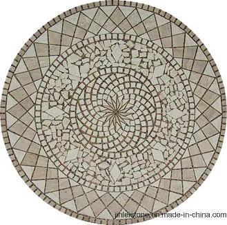 Gemischte Marmor Mosaik Muster Bodenfliesen für Hotel Hall Dekoration