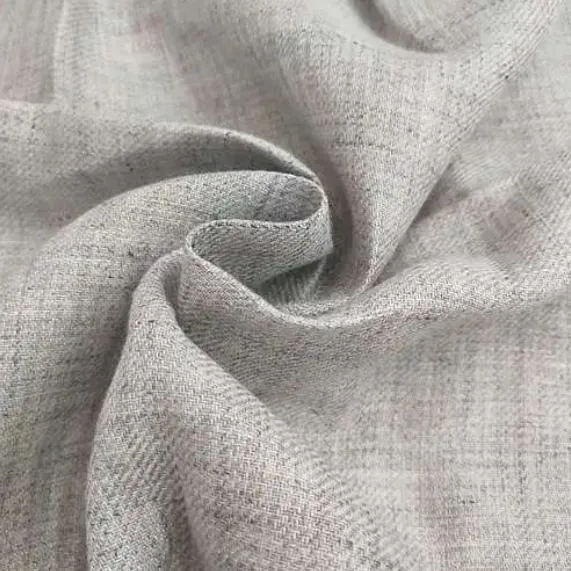 Linen Twill Fabric for Lady&prime; S Coat Leisure Suit Dress Blouse and Sleepwear