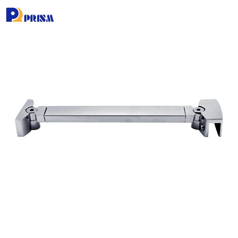 Shower Room Glass Door Swivel Brass Fixed Rod