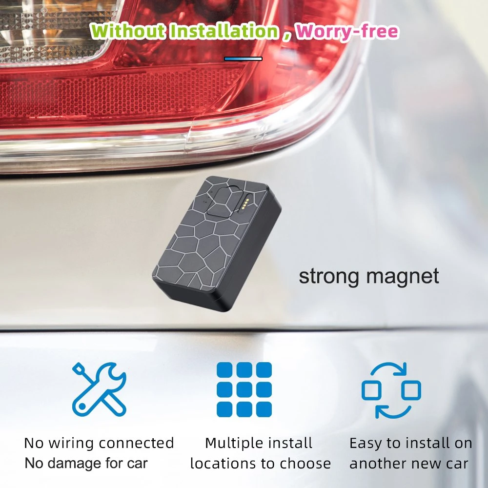 Super long working time 4G waterproof wireless strong magnetic car tracker GPS for vehicle container assets Y13