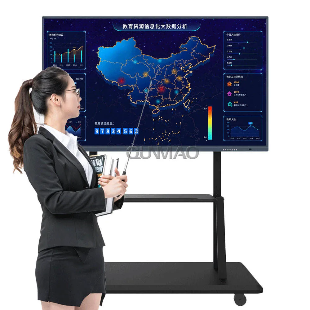 OEM Inch LED Screen Board Big Infrared Touch Screen Advertising Display