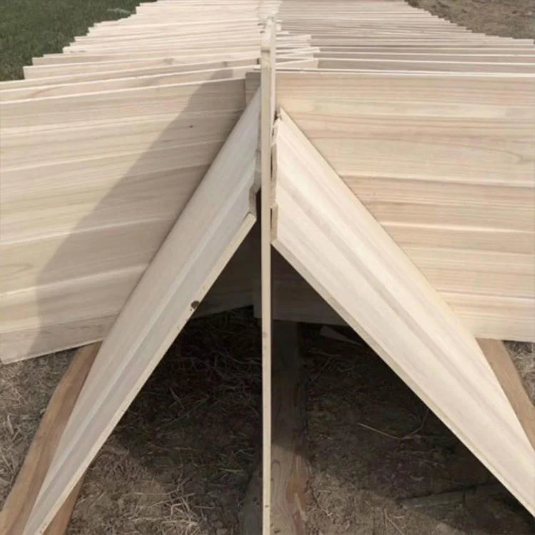 Customized Ab Grade Factory Supplier Thin Wood Strips Natural Paulownia Wood Suppliers