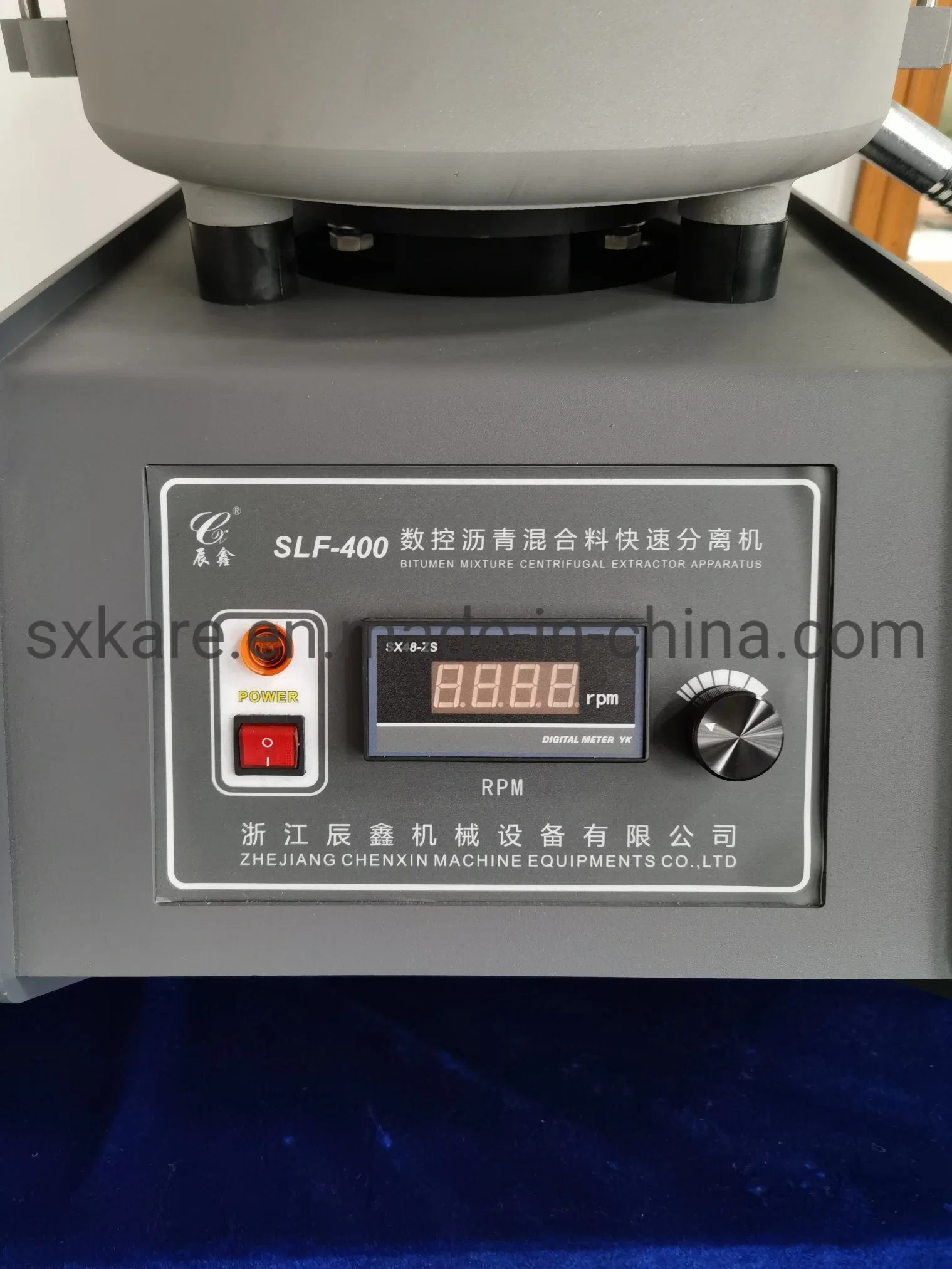 Bituminous Mixtures Centrifugal Extractor Testing Equipment with Rpm Meter (SLF-400)