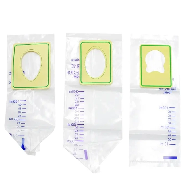 Children&prime; S Universal 100 Ml PVC Pediatric Urine Collector Baby Urine Bag