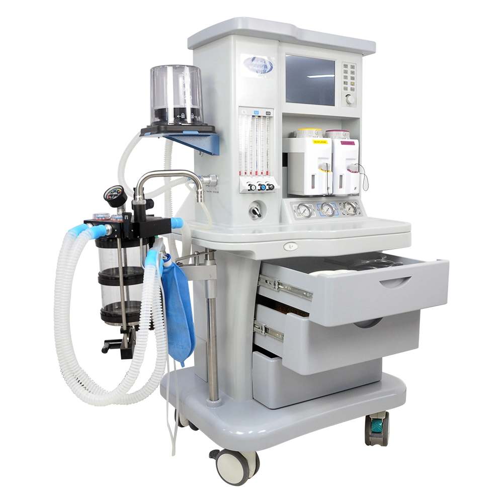 Adult Anesthesia Machine with Isoflurane Vaporizer and Halothane Vaporizer