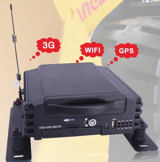 La vigilancia DVR móvil con GPS/WiFi/3G/4G