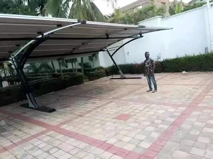 Water-Proof Material Carport for Double Car