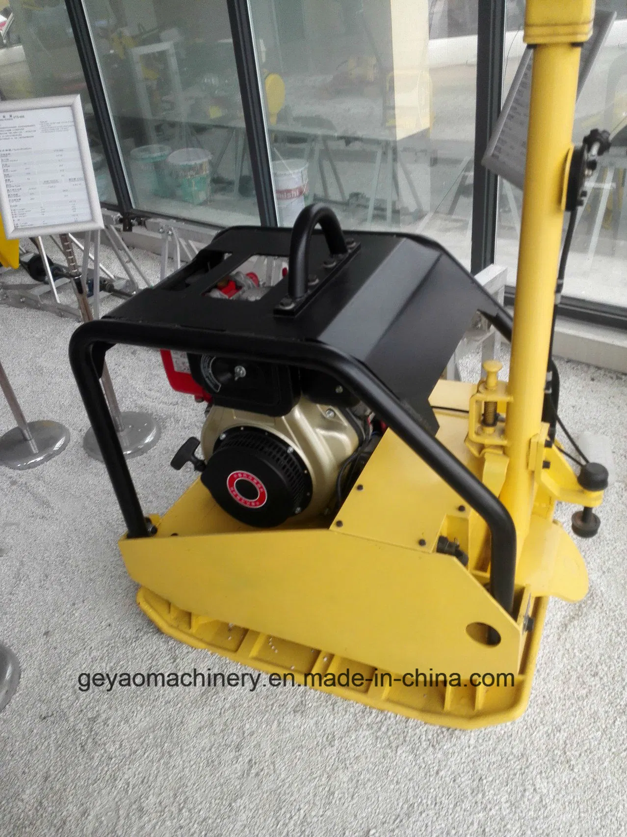 Hydraulic Reversible Concrete Vibratory Plate Compactor Gyp-30 Series