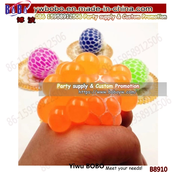 Squeeze Bubble Beads quisquishy Fidget Sensory Toys Rubber Colorful Stress Regalos de bola de alivio (B8914)