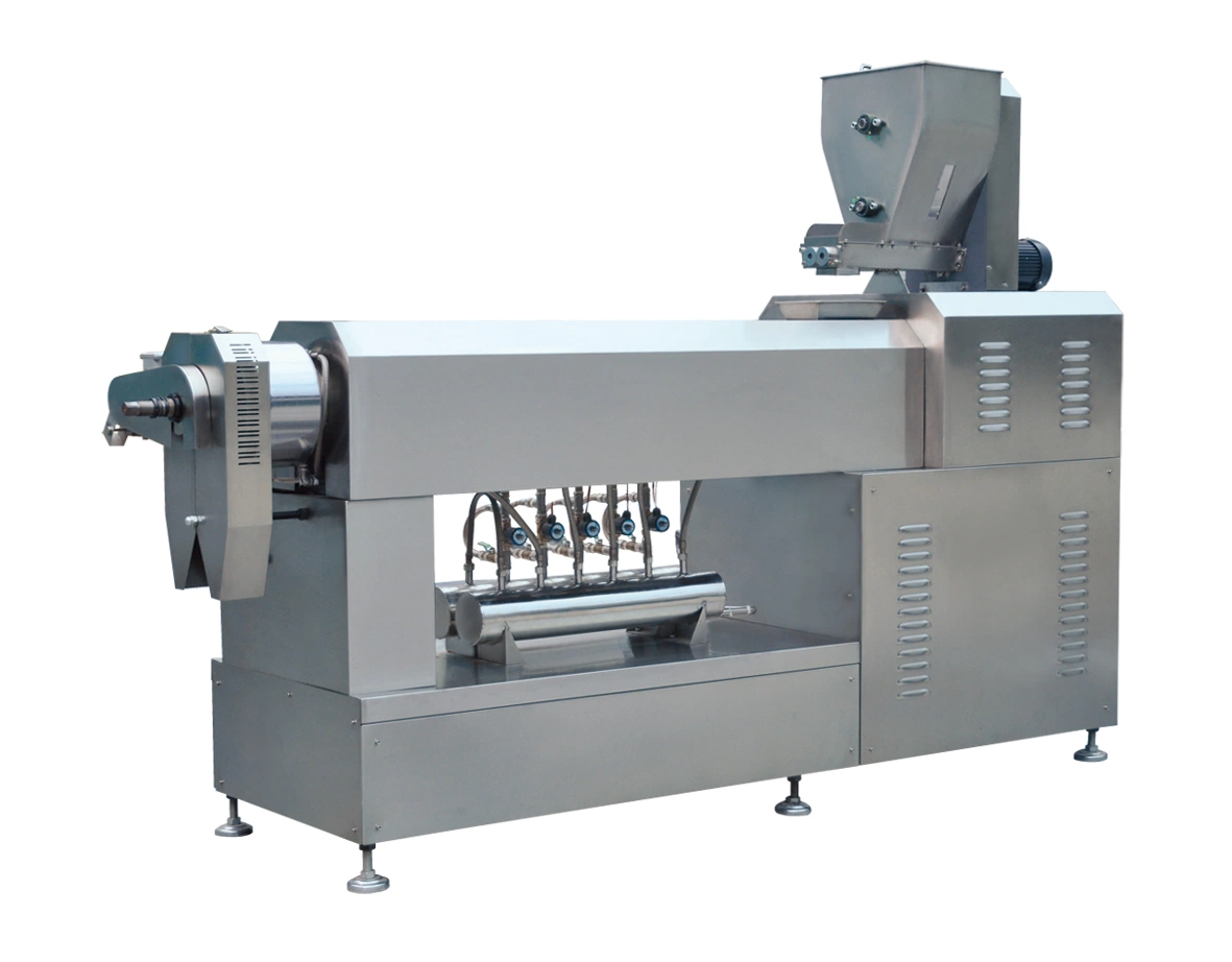 Continuous Fryer Doritos Corn Chips Production Line Snack Food Machine
