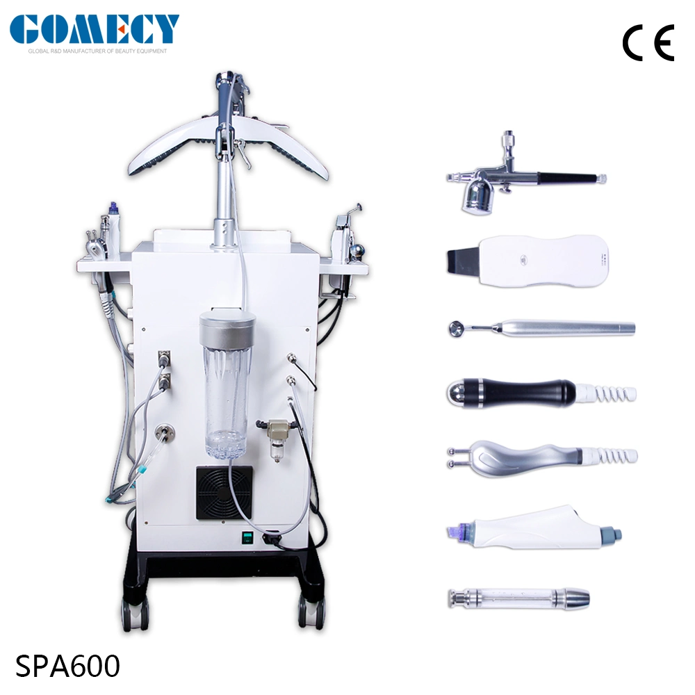 Infrared LED Light PDT Jet Peel Oxygen Injector Bio Ultrasonic Hydra Machine