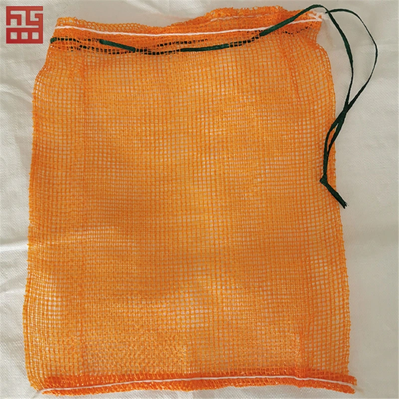 Polypropylene Woven Packaging Vegetable Fruit Potato Onion Wood Leno Raschel Mesh Net Sack Bag