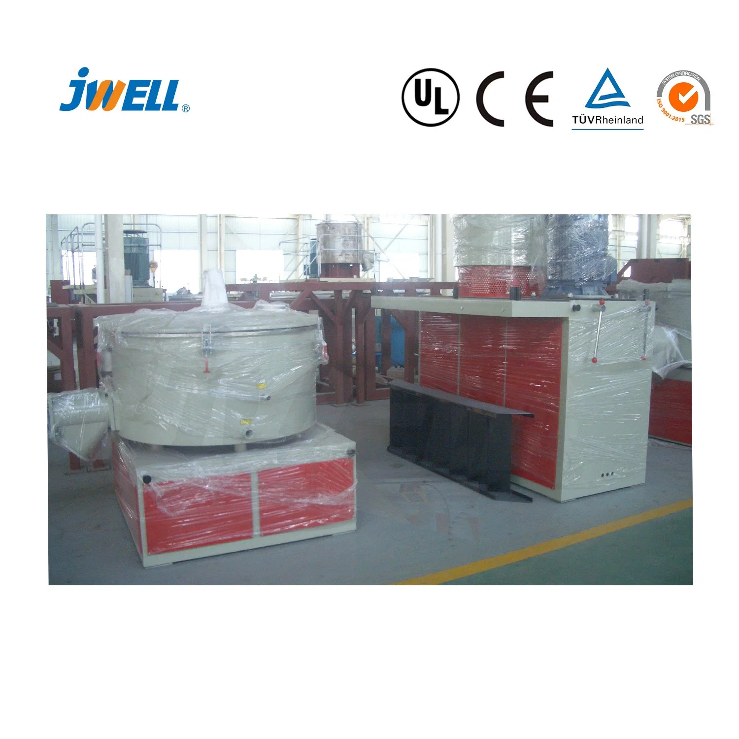 Jwell Machine Plastic Mixer Technical Specification Equipment