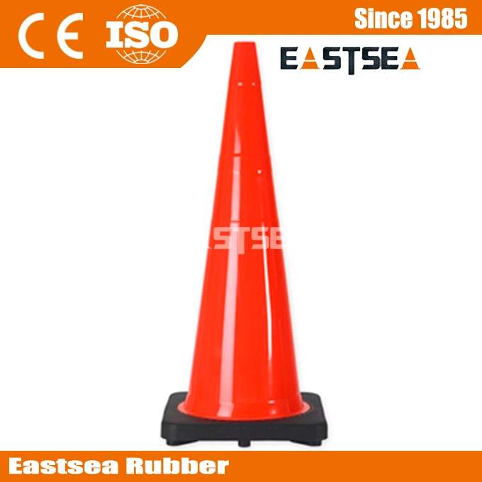 Colored Flexible PVC Plastic 12inch Height Sport Cone