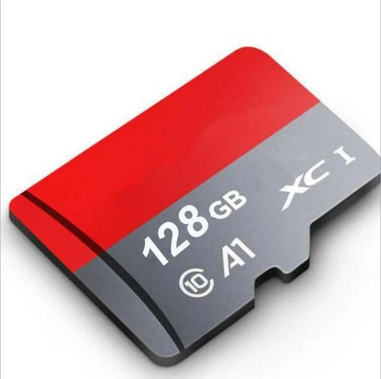 100% de capacidad máxima de 32GB 64 GB 128 GB 256 GB clase 10 de la tarjeta de memoria Flash Micro TF de alta calidad a plena capacidad de la tarjeta de memoria