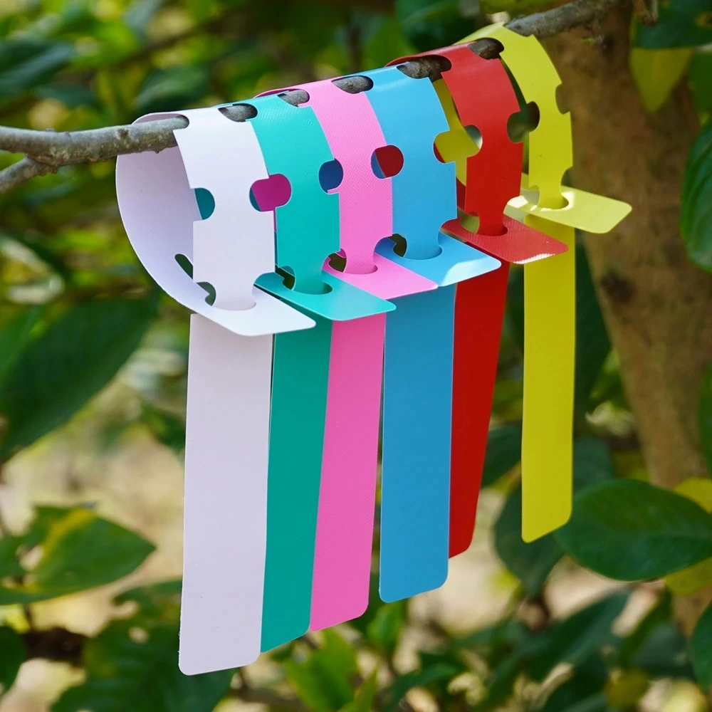 Waterproof Plant Markers Plastic Plant Hanging Tags Gardening Plant Marker Label Tools Garden Pots Planters Tags