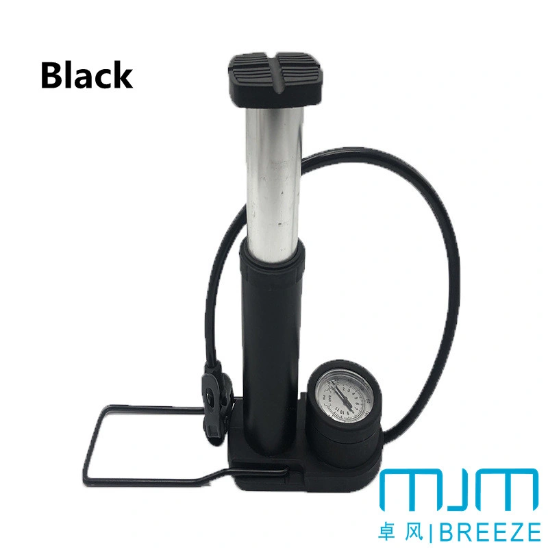 Bqy-004 Mini Bicycle Pump with Barometer Pedal The Bicycle Pump