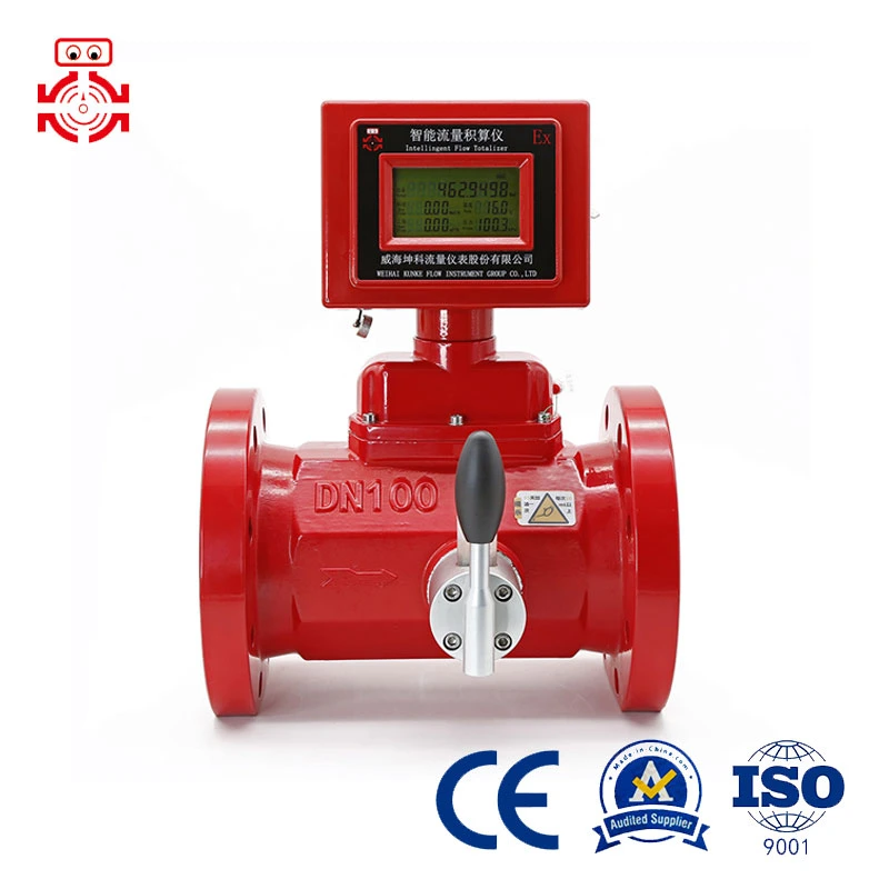 Factory Supplies Gas Turbine Flow Meters with Protective Features for Professional Gas Trade Metering