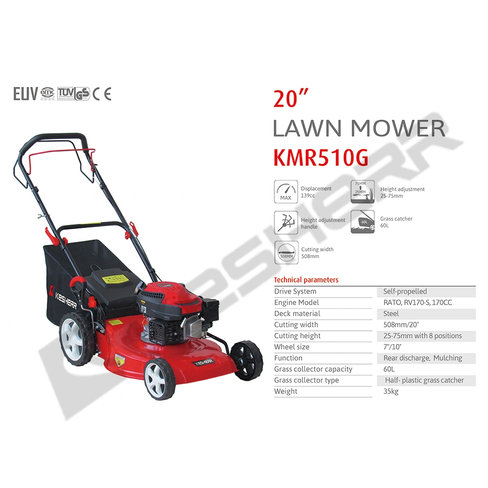 Agricultural Machinery Cutting Width Self-Propelled Lawn Mower