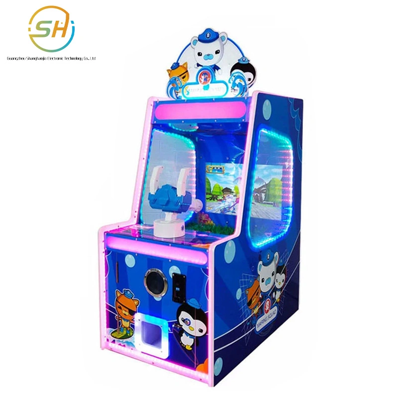 Children's Coin-Operated Water Jet Game Machine Ice Big Coffee Water Gun Game City Entertainment Equipment Manufacturers Supply