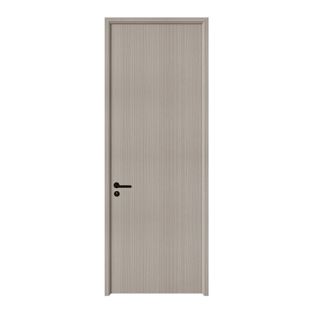 Fábrica PVC Oficina de madera Puerta de baño interior PVC puerta de madera Dormitorio