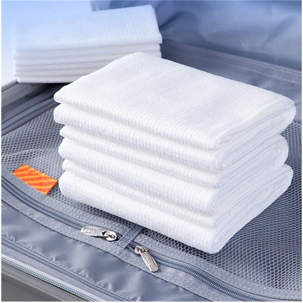 Disposable Cotton Bath Towels, Portable Light and Reusable, for Hiking, Camping, Beach, Swimming and Traveling