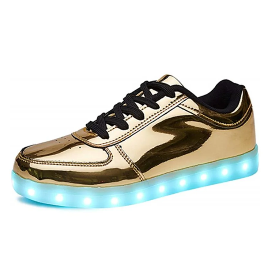 2020 USB Charging PU LED Shoes