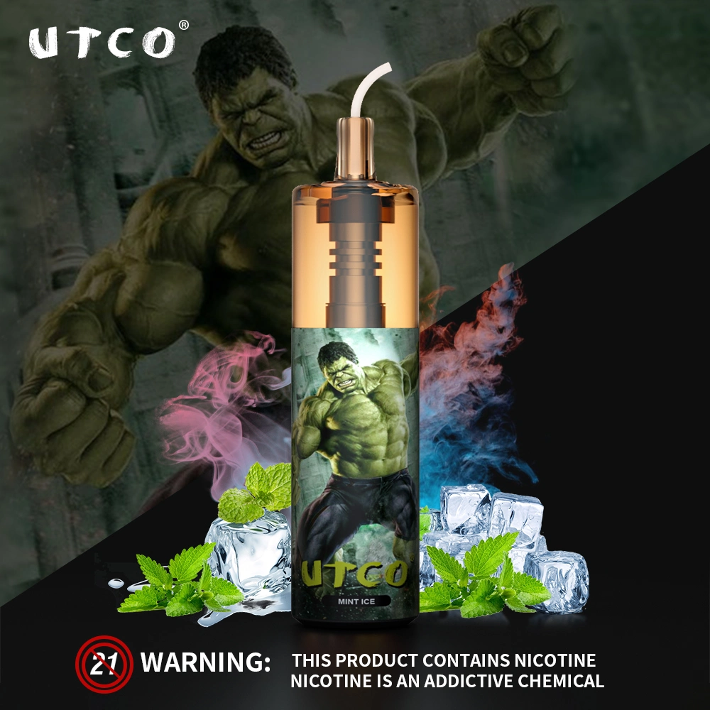 RM Utco 10000puffs Ecigarettes einmal-Pods Gerät 18ml nachgefüllter Pod Vs Randm Tornado 10K Hits Recharetable Kit 10000 Puffs Max Elf Box 2 % 5 %