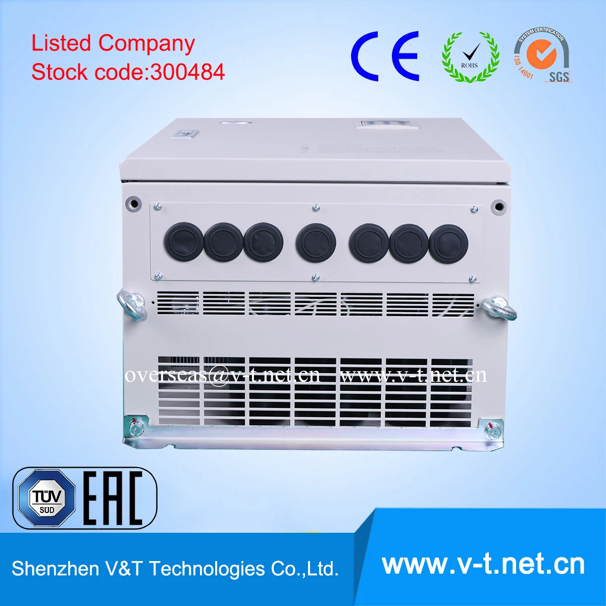 V&T V5-H 0.50Hz/200% Starting Torque in Low Speed Region AC Converter 37 to 110kw - HD