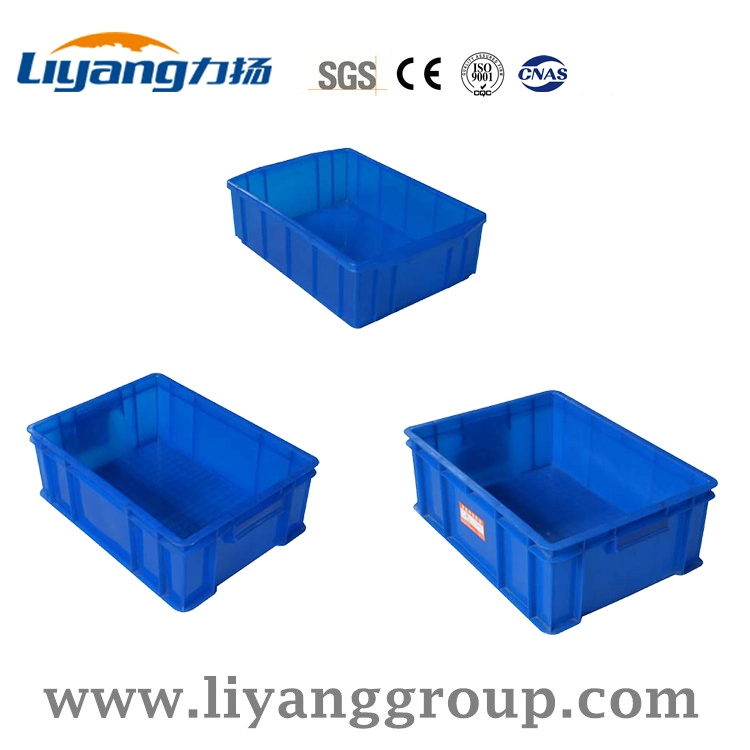 High Quality Blue Color Tool Box Storage Crate Plastic Bin for Sale