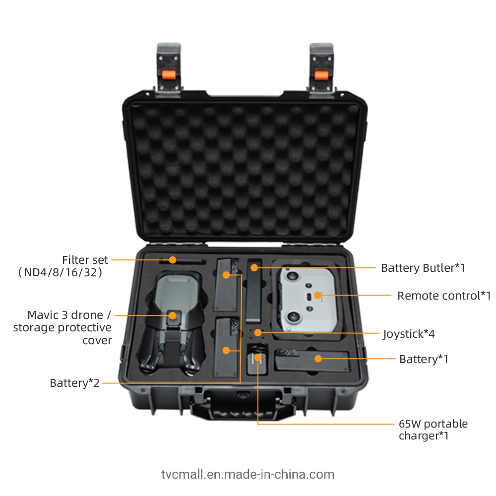 Ewb9051 Waterproof Hard Shell Storage Carrying Box for Dji Mavic 3 Drone Accessories