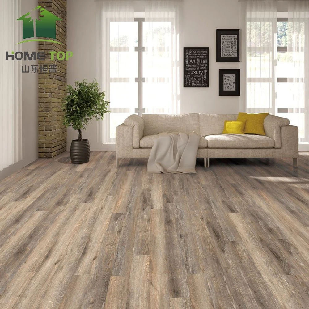 2-9mm SPC plastique étanche Commerce Flooring vinyle Flooring SPC Flooring Matériau de construction