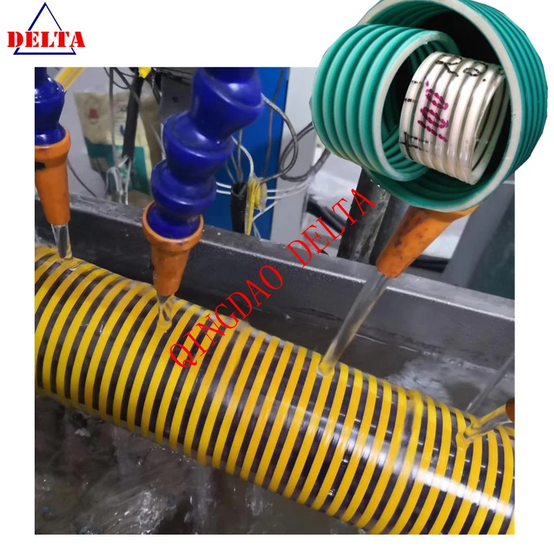 PVC Spiral Suction Hose/Pipe Produce Machine Rib Reinforcement PVC Spiral Hose/Pipe Production Line