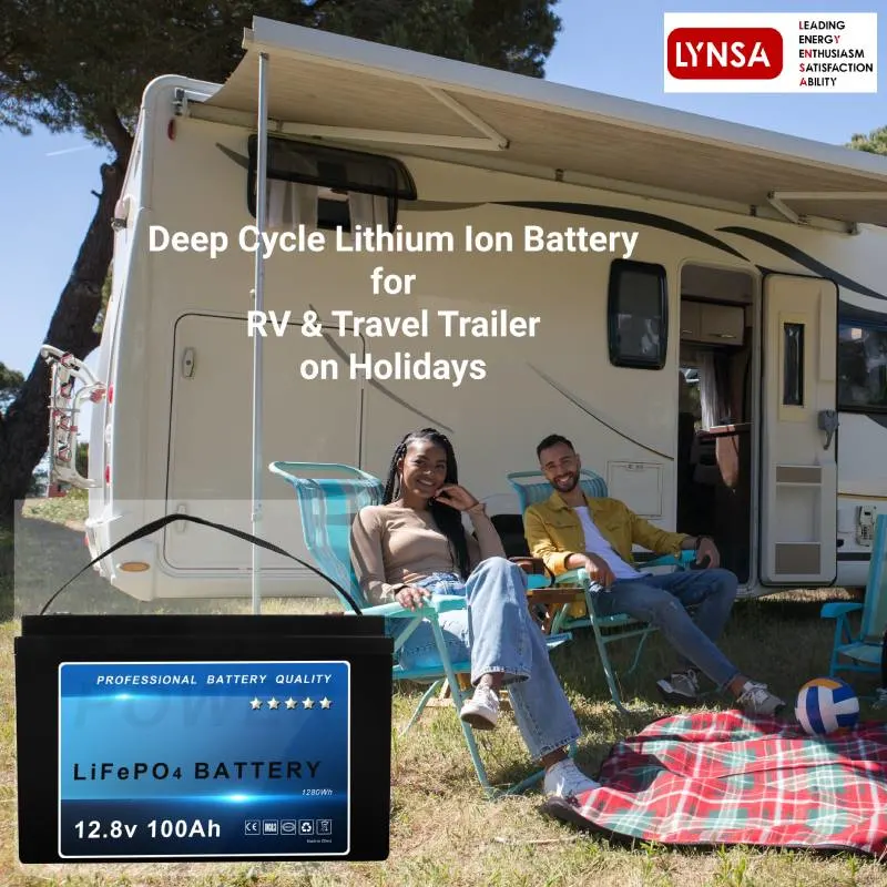 12V100ah batería de larga duración LiFePO4 para RV &amp; Remolque de viaje