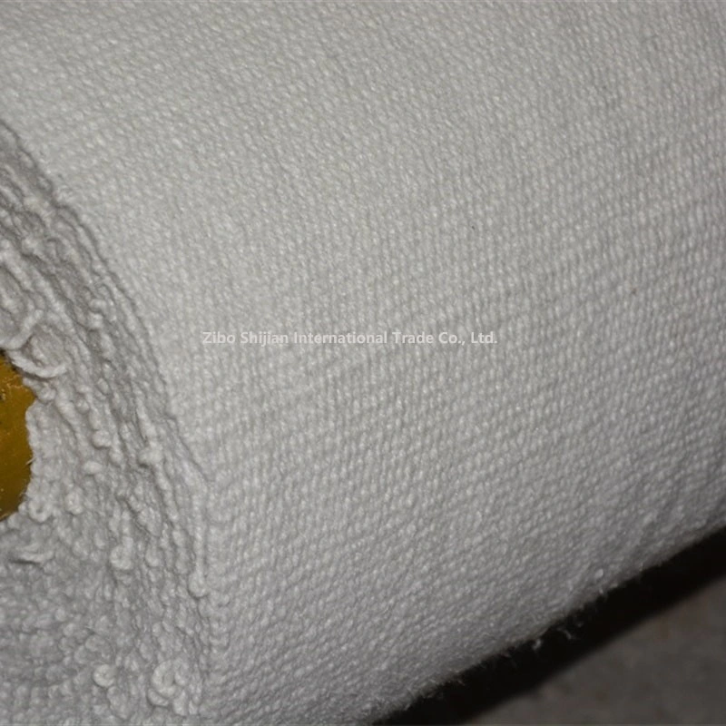 Sj-Tape Ceramic Fiber Tape Woven Webbing Tape Heat Insulation Textile