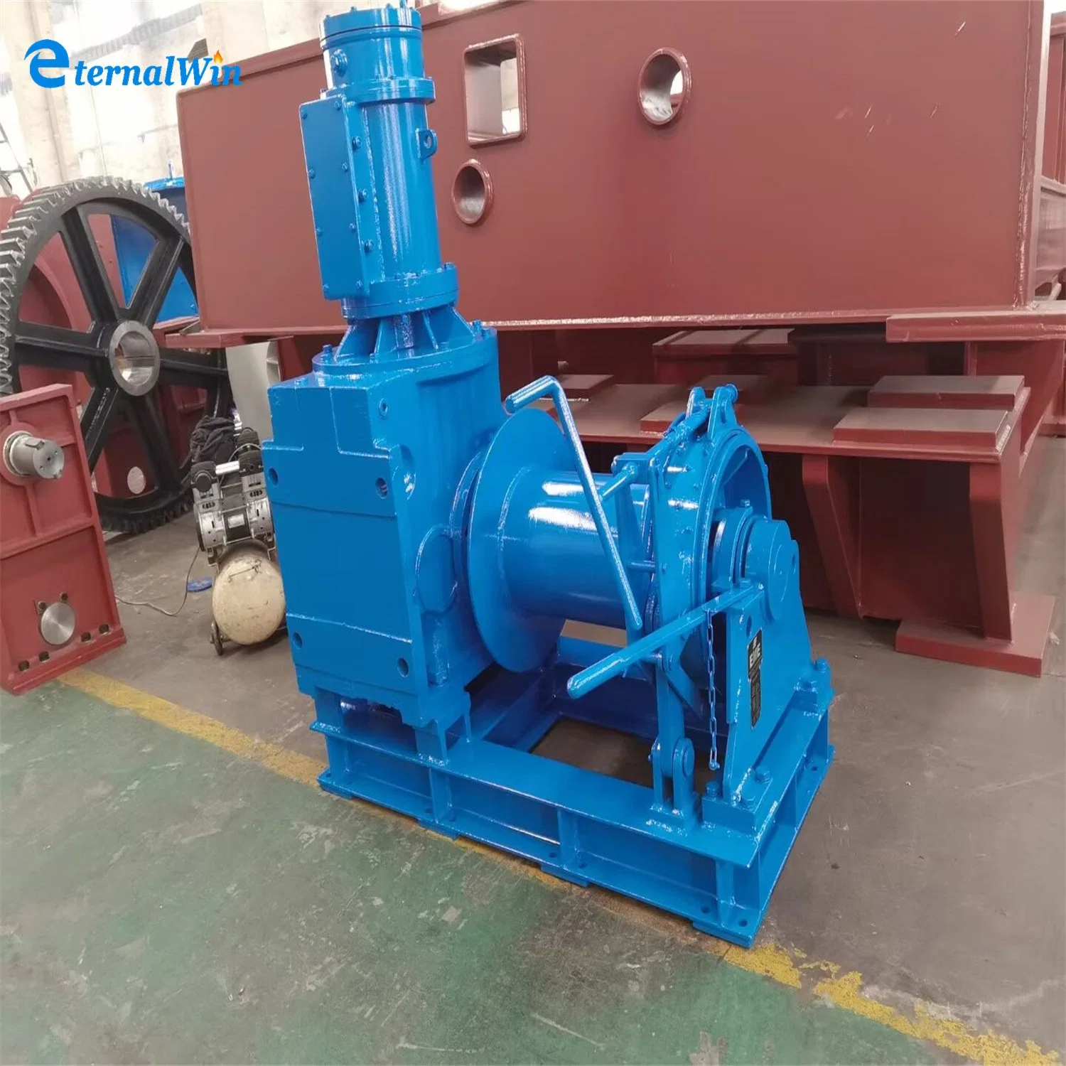 Hydraulic Electric Winch Used on Fishing Boat for 5ton Loading Capacity