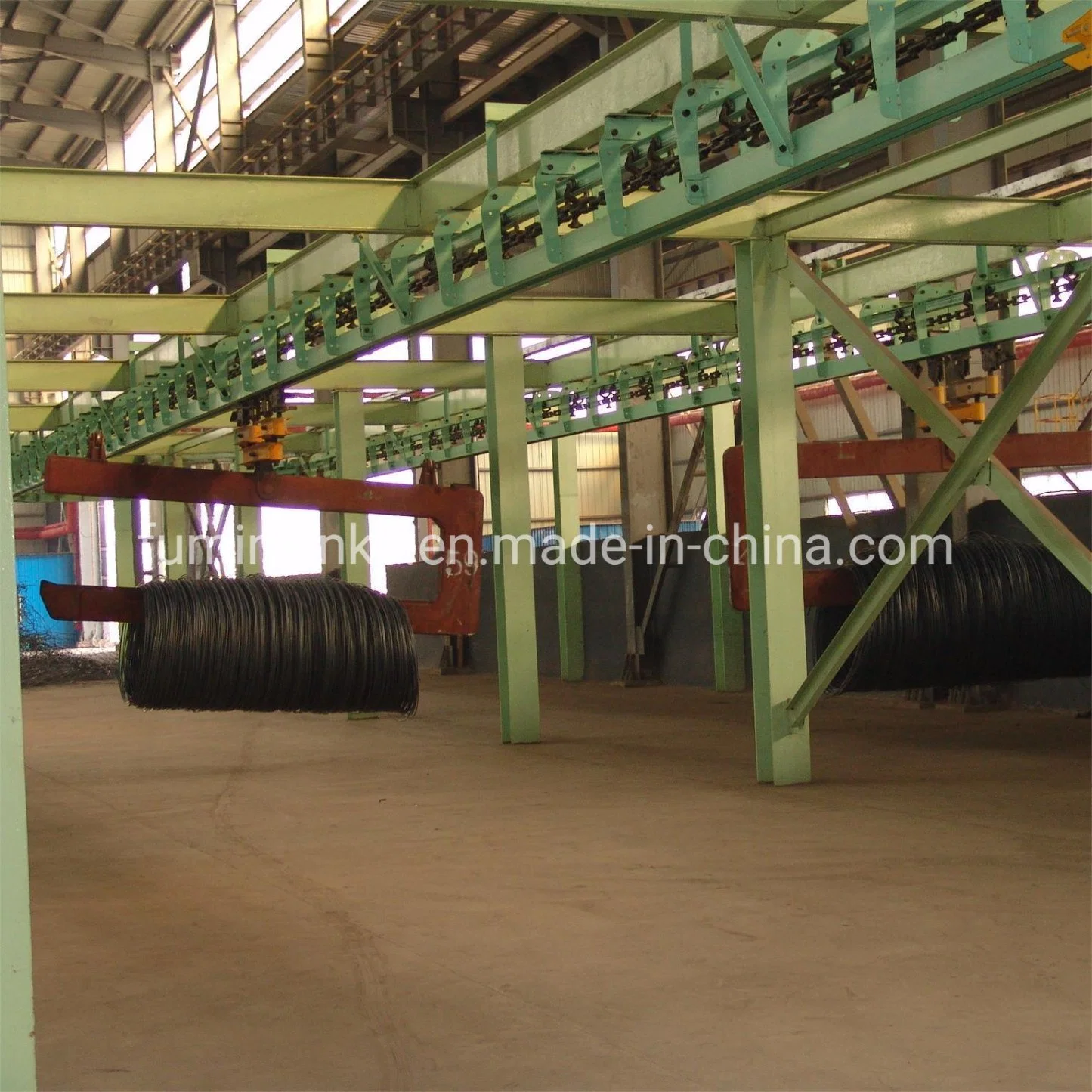 Complete Set of High Speed Wire Rod Rolling Mill Machine Production Line, Steel Wire Mill