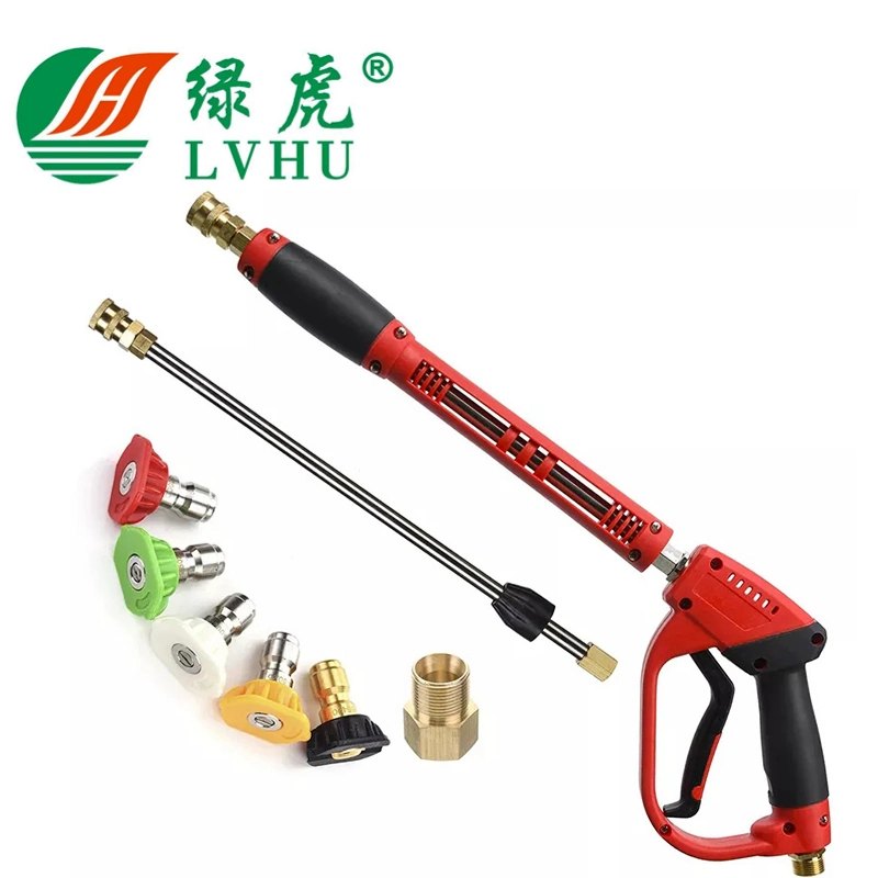 High Pressure Power Washer Wand Car Washer Soap Spray Nozzles Car High Pressure Water Gun