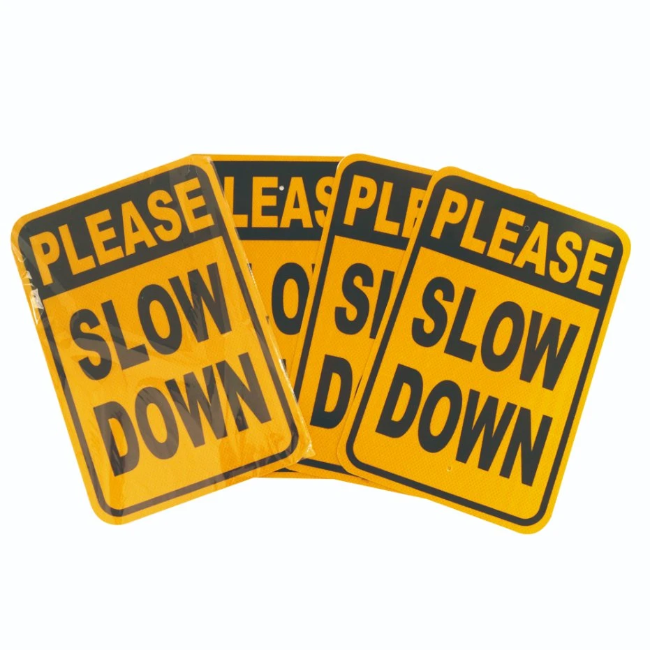 Aluminum Composite Panel ACP Reflective Traffic Signs for Road Safety Warning Sign