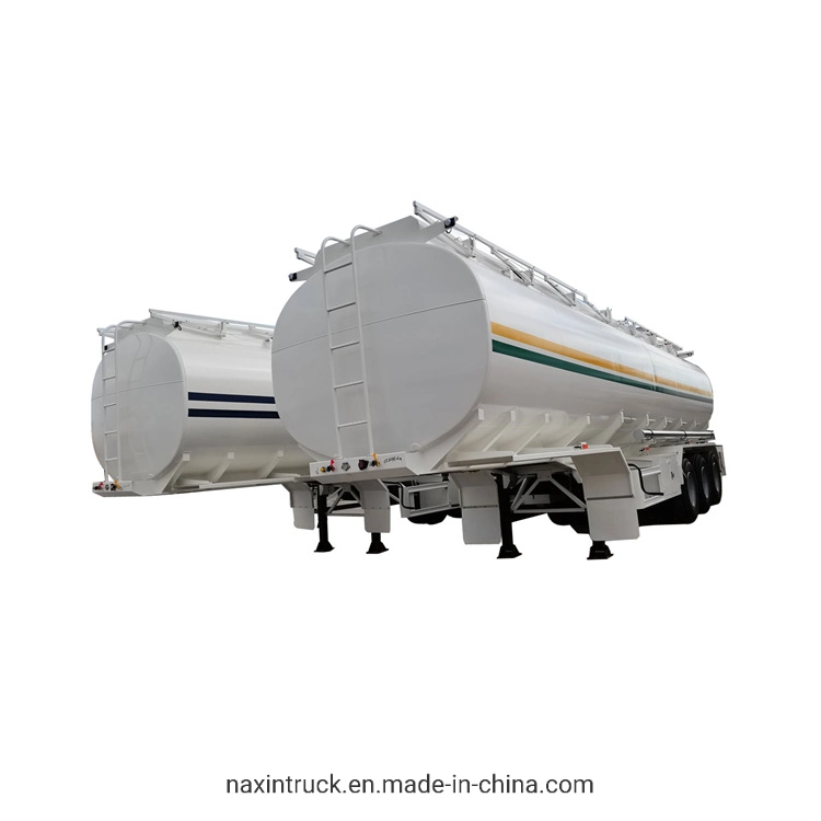 Tankwagen mit drei Achsen für Öl/Kraftstoff/Benzin aus Aluminiumlegierung