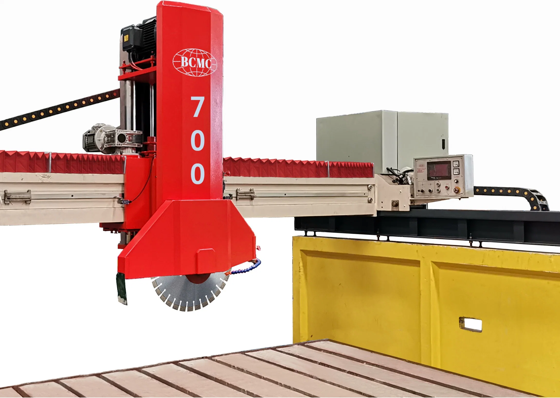 Bcmc Infrared Micro Computer Control Automatic Bridge Stone Cutting Machine for Granite Marble Slab Cutting