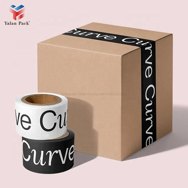 Pakistan Osaka PVC Brown 288mm BOPP Jumbo Roll Adhesive Paper with Custom Design Package Box Tape