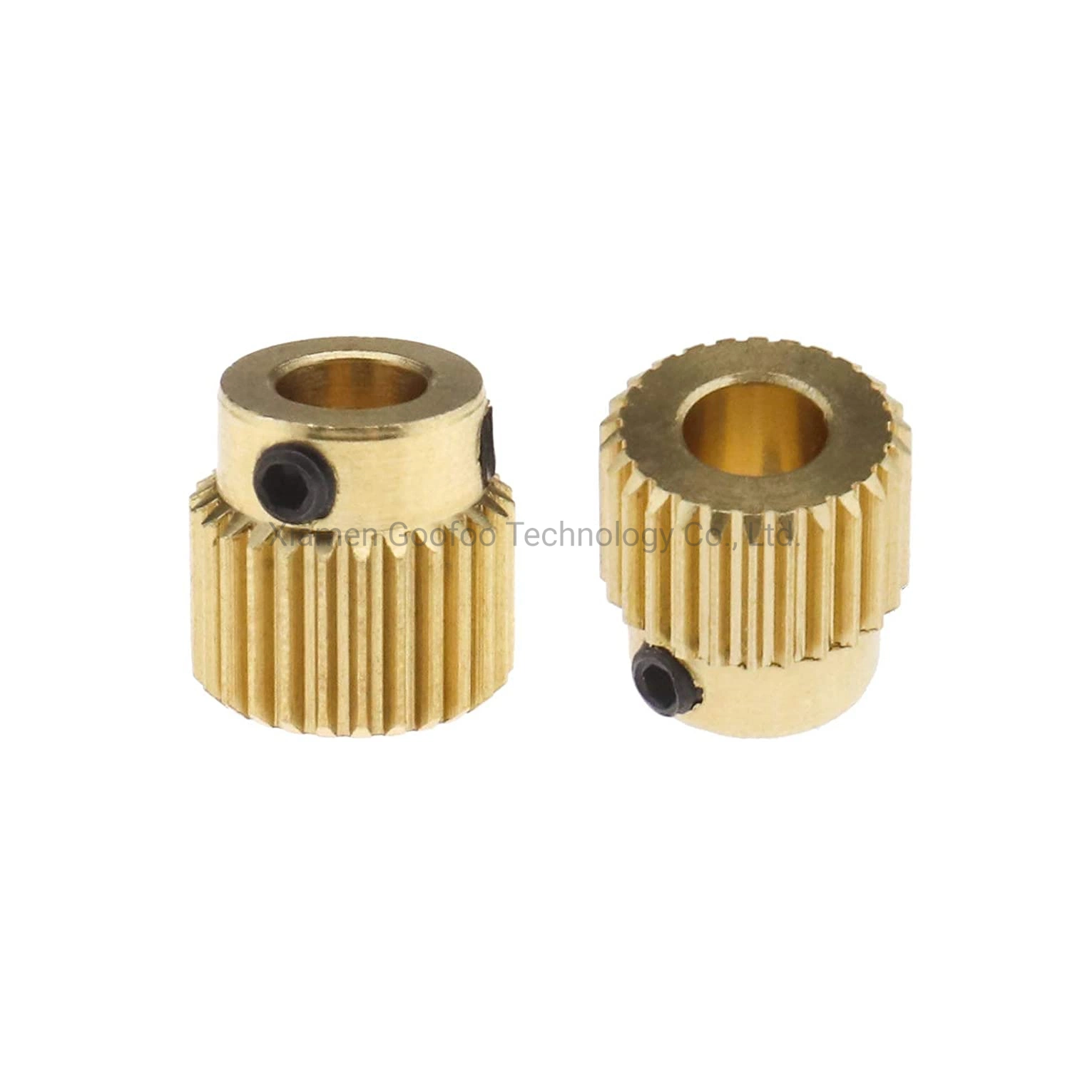 3D Printer Extrusion Wheel Brass Gear 40 Tooth Extruder Filaments for 3D Printing