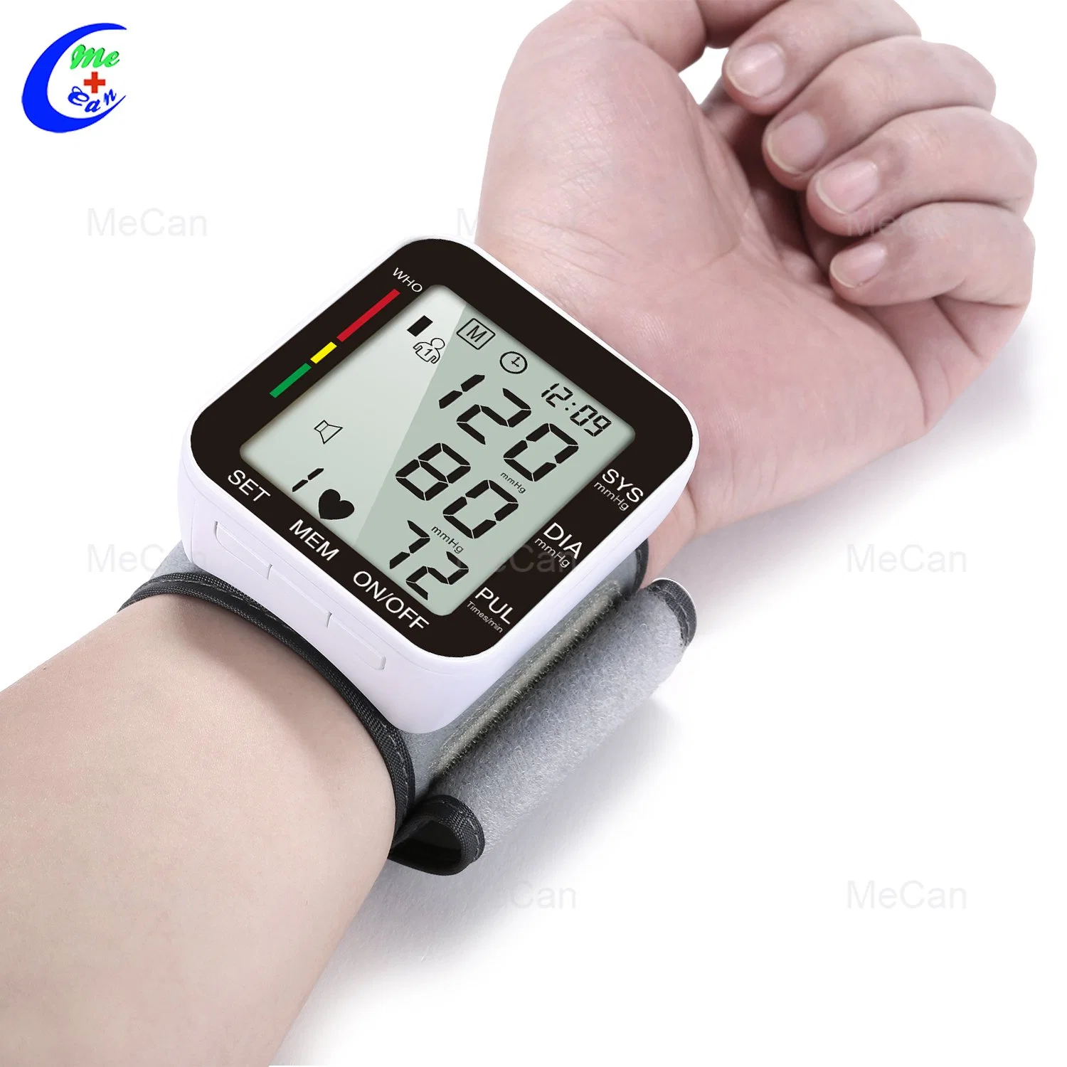 Wrist Bp Monitor with Voice Bp Monitor Watch Blood Pressure Watch Sphygmomanometer