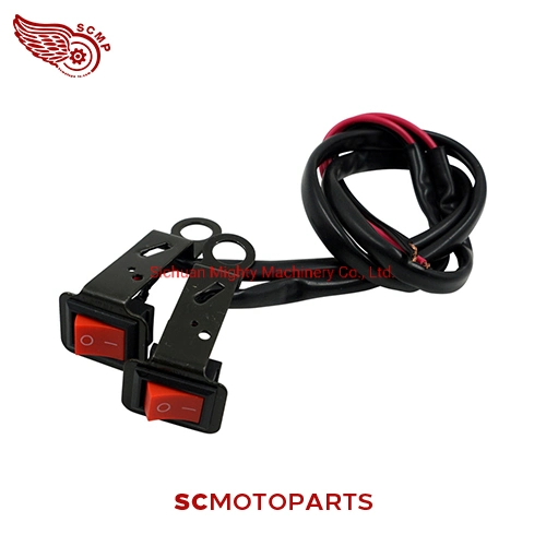 Motorcycle Parts Boat-Shaped Switch Headlight Spotlight Switch