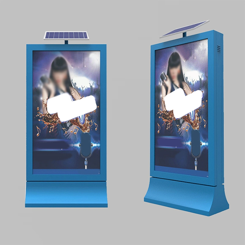 Wall-Mounted/Floor-Standing Advertising Display Scrolling Light Box Advertising Billboard