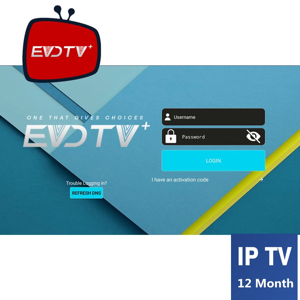 Evdtv Plus Premium IPTV Subscription Jordan Syria Arabian Scandinavia European Asian Code